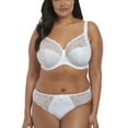 thumbnail image 4 of Elomi Morgan Stretch Lace Banded Underwire Bra (4110),36HH,White, 4 of 5