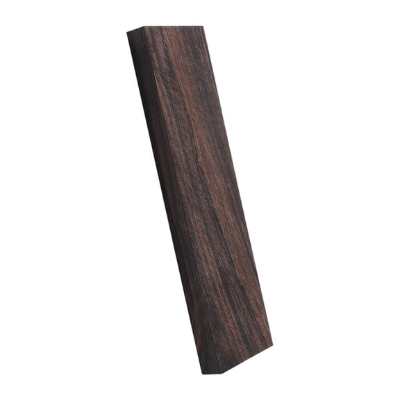 Hersfrd Guitar Bridge Wood Diy Black Ebony Wood Guitar Bridge Guitar Accessories (Black)