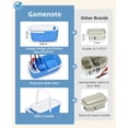thumbnail image 3 of Limpiador de Pinceles GAMENOTE con Paleta y Mango Azul, 3 of 6