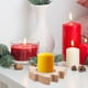 thumbnail image 3 of 6 portavelas de madera para velas de té, portavelas navideño, decoración, 3 of 7