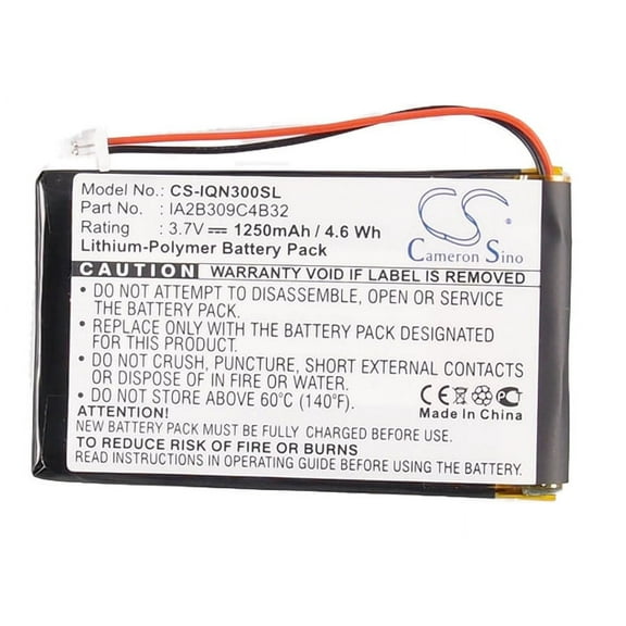 1250mAh Navgear Battery for Streetmate GP-43
