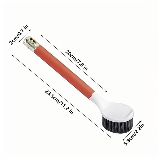 Cepillo de Cocina Multifuncional de Mano Larga para la Limpieza de la Maceta, Mano Libre de Aceite, Cepillo de Lavavajillas de Mano Larga, Cepillo de Maceta con Cerdas Suaves, Cepillo de Lavado de Pel