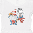 thumbnail image 4 of Inktastic God Bless the USA Gnome Girls Baby Dress, 4 of 5