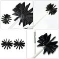 thumbnail image 3 of HIAKDOFT 2 Pcs Brosse de Balayage de Cheminée Noire Compacte Outil Polyvalent pour Entretien de Cheminée, 3 of 8