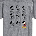 thumbnail image 3 of Mickey & Friends - Evolution of Mickey - Men's Short Sleeve Graphic T-Shirt, 3 of 5