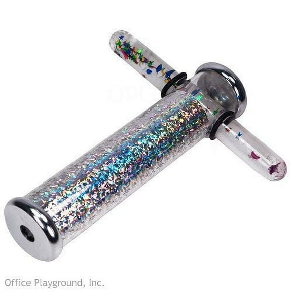 Toysmith Glitter Wand Kaleidoscope (Colors May Vary), 6"
