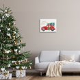 thumbnail image 2 of Stupell Industries Santa Gnomes Driving Christmas Car Holiday Tree Graphic Art Gallery Wrapped Canvas Print Wall Art, Design by Heatherlee Chan, 2 of 5