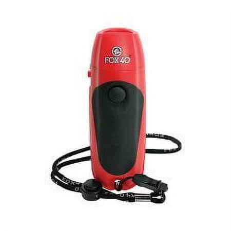 UPC: 0066143550000 | Fox 40 Electronic 3 Tone Whistle w/ Adjustable Wrist Lanyard