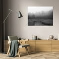 thumbnail image 3 of Tammy Putman 32x22 Gallery Wrapped Canvas Wall Art Titled - Creek in Fog I, 3 of 4