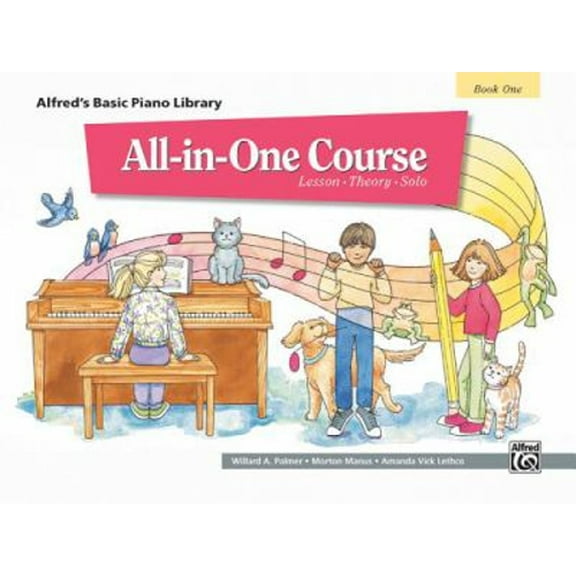 Pre-Owned Alfred's Basic All-In-One Course, Bk 1 : Lesson * Theory * Solo (Paperback) 9780882847870