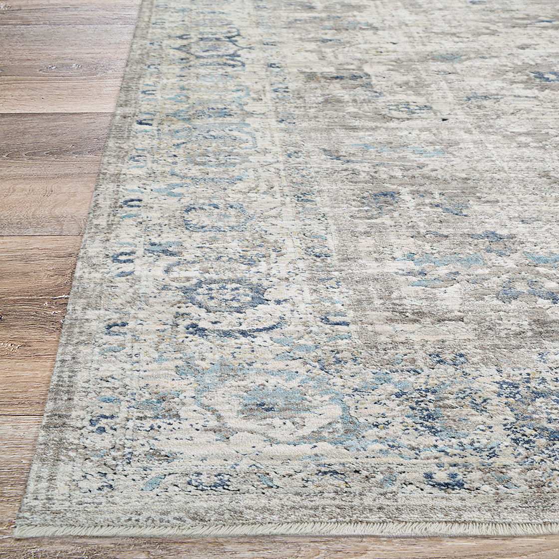 Couristan Nostalgia Garden Palace Area Rug, Antique Cream, 6'6" x 9'6"