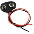 thumbnail image 3 of Treedix 9V Battery Clip Connector 12cm/4.72 Inch 9v Battery Clip Snap Accessories, 3 of 4