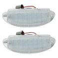 thumbnail image 4 of 2 Piezas Lámparas de Matrícula LED para Automóvil Accesorios Repuestos Instalación Rápida Material PP Plug And Play Adecuado para Mantenimiento, 4 of 9