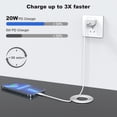 thumbnail image 6 of i Phone 14 13 12 11 Charger Fast Charging 2Pack 20W PD USB C Wall Charger 6FT Cable Fasting Phone Block  Adapter Compatible with iPhone 14 Pro/13 Pro/12/12 Pro Max/11 Pro Max Case, 6 of 7