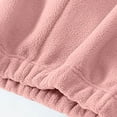 thumbnail image 4 of Placlothes Girls Pink Fleece 2-Piece Set (Jacket + Pants) - 4-14 Years, Sizes 110-170, Warm Cozy Fall Winter Outfit with Raglan Sleeve & Elastic Waist for Cold Weather,Size 7 T, 4 of 6