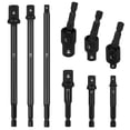 thumbnail image 1 of 9pcs For Impact Socket Adapter Set Socket Extensions Bar 1/2 3/8 1/4inch, 1 of 7