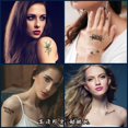 thumbnail image 2 of 2025 Pegatina de tatuaje en blanco y negro de Harry Potter, pegatina personalizada de dibujos animados, pegatina de transferencia de agua de Halloween, estilo Ins colorido y duradero, 2 of 5