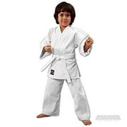 ProForce 6 oz. Karate Uniform (Elastic Drawstring) - 55/45 Blend - White - 4 (5'11"-6'/185-210 lbs.)