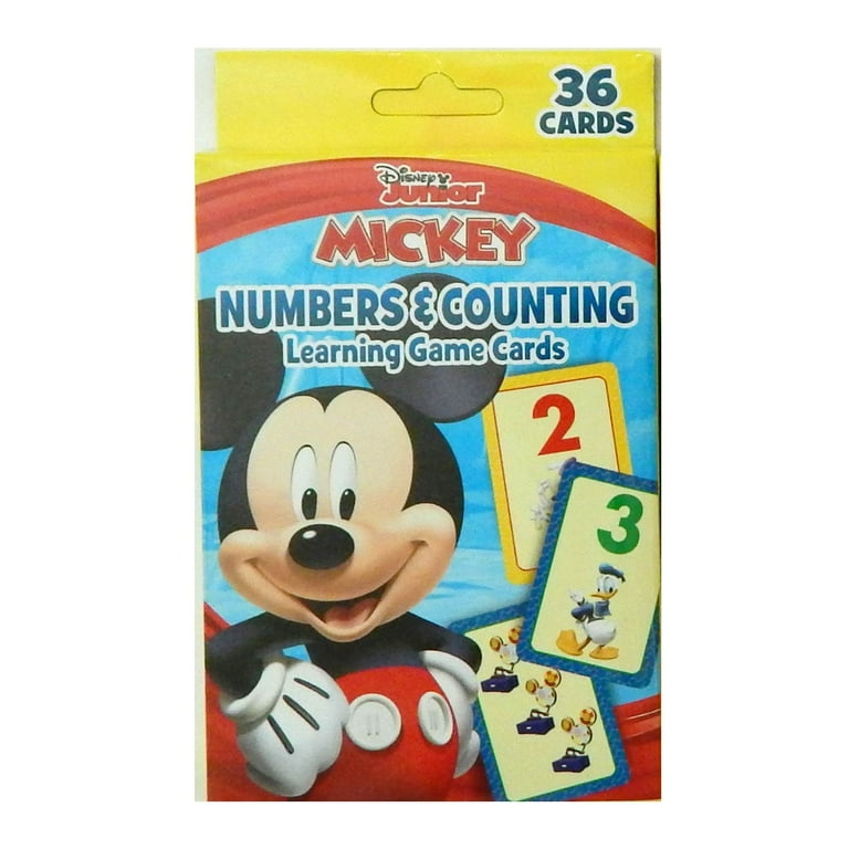 その他 Disney's Question and Answer Cards Disney Learning Cards for Toddlers Numbers Colors Shapes