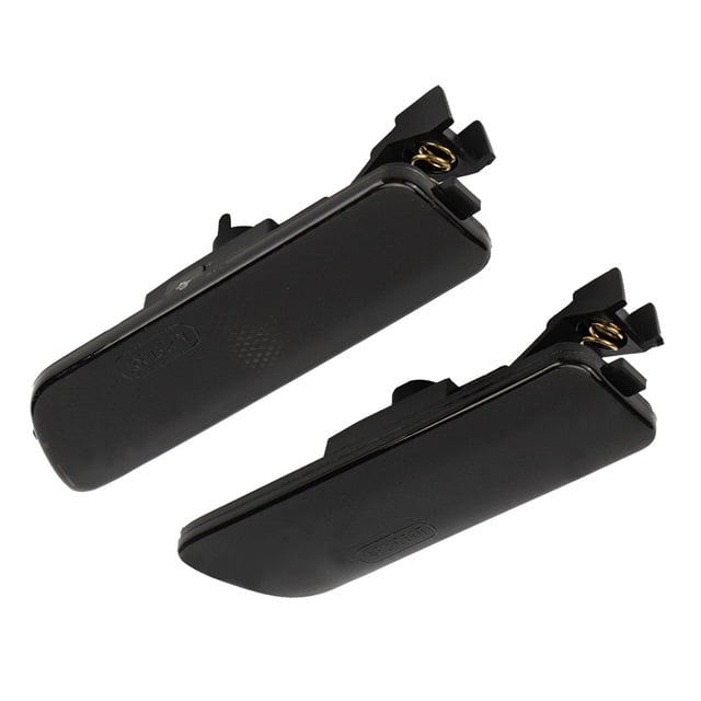 Luz lateral de marcador de parachoques Ecomeon ahumado 1 par para GOLF JETTA MK4 617215181853 Negro