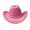 Pink, variant on AJGRHE Big Wide Brim Fedora Hat for Women - Nashville Outfits Western Hats Women's Felt Panama Rancher Hat Red One Size