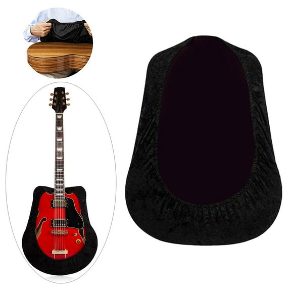 Funda de Tela Elástica Shamjiam Universal para Guitarra Negro