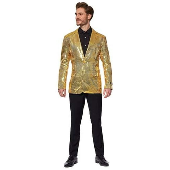 Suitmeister Sequins Gold Blazer