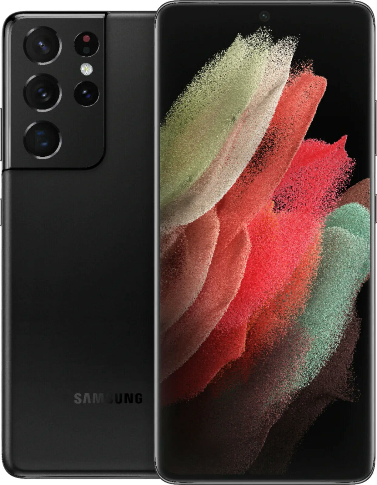 Like New Samsung Galaxy S21 Ultra 5G SM-G998U1 128GB Black (US Model) - Factory Unlocked Cell Phone - image 3 of 3