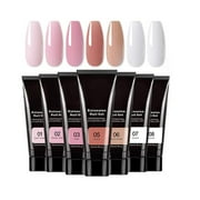 Kokovifyves Nail Care Clearance Nail Extension Gel Set, Nails Nail Kit, Uv Nail Polish, Colour Gel with 15Ml