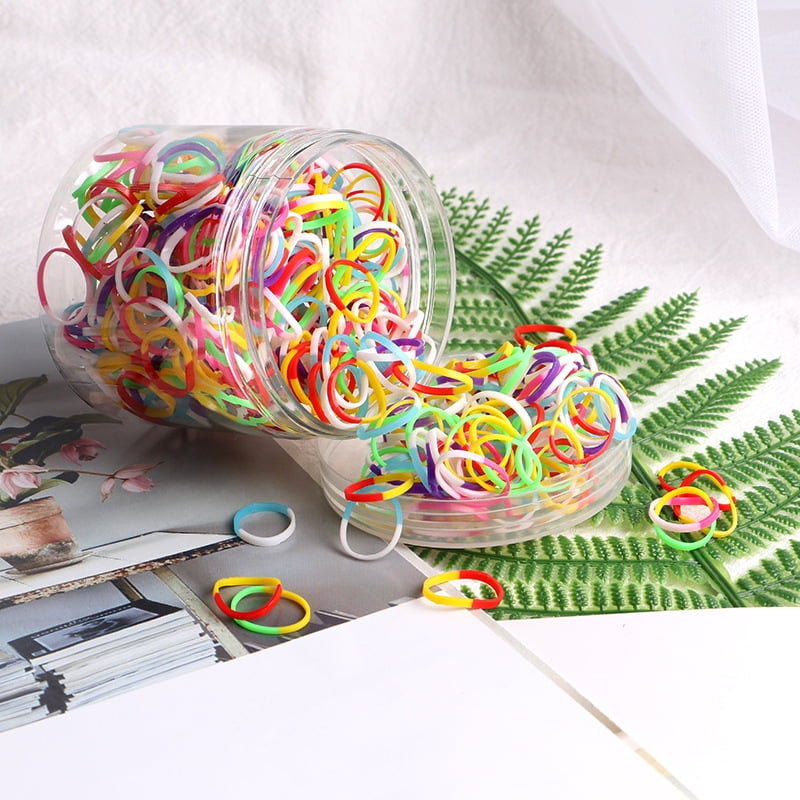 Baby Hair Ties Hair Rubber Bands for Toddler Infants Kids Girls Thin