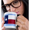 thumbnail image 2 of 3drose, State Flag of Texas (pd-us), 11oz Two-tone Black Mug, 2 of 6