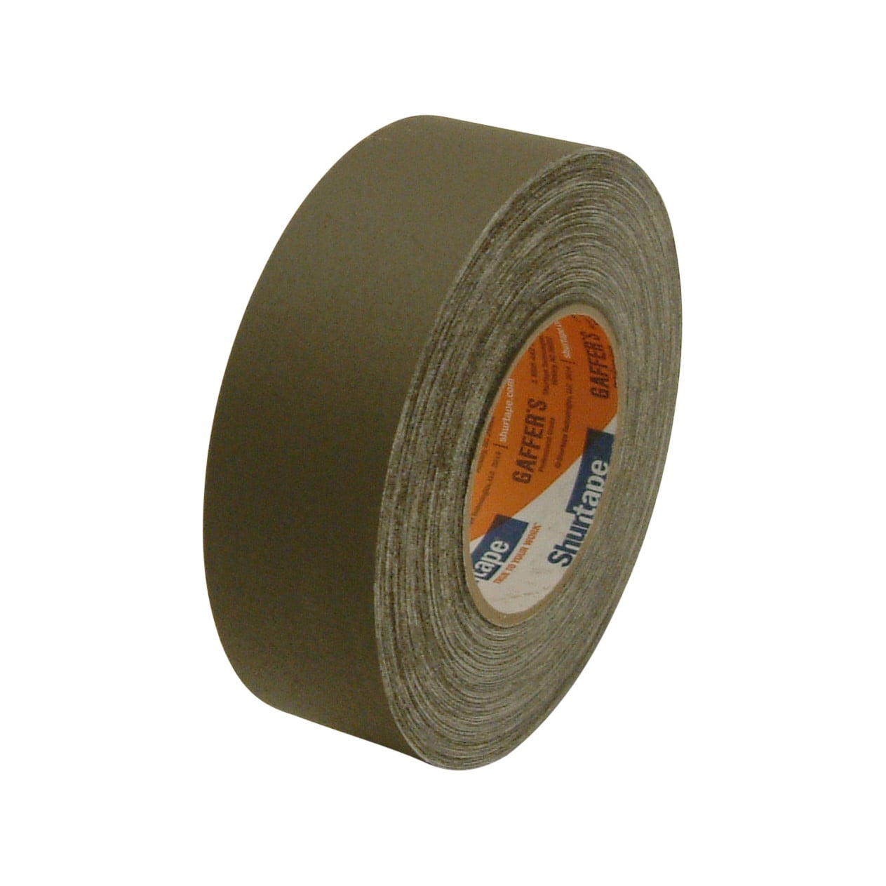 Shurtape P-672 Professional Grade Gaffers Tape: 2 in x 50 yds. (Olive Drab)