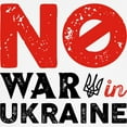 thumbnail image 3 of CafePress - No War In Ukraine Baseball Jersey - Cotton Baseball Jersey, 3/4 Raglan Sleeve Shirt, 3 of 4