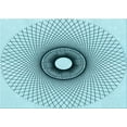 thumbnail image 1 of Ahgly Company Indoor Rectangle Patterned Deep-Sea Green Area Rugs, 5' x 8', 1 of 6