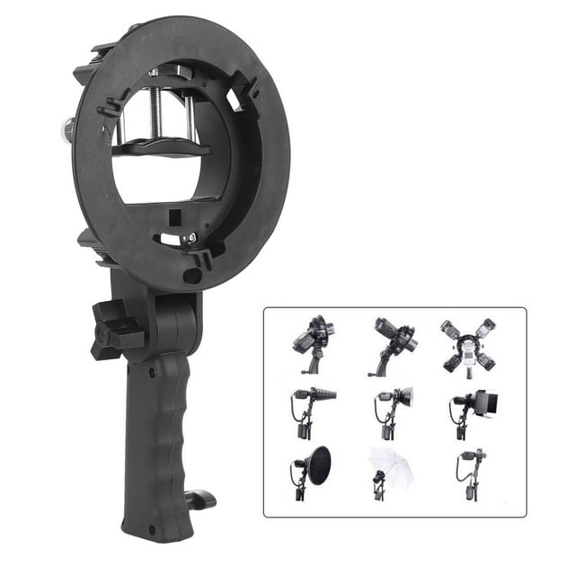 Soporte Tipo S Con Soporte Bowens, Soporte Tipo S Soporte Estable ABS Para Flash