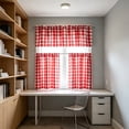thumbnail image 5 of 3 Piece Kitchen Curtain Set, Heat Insulating Window Drape, Filtering Light Curtain, Dustproof Window Treatment for Kitchen Sink Basement Home Window Decoration, 5 of 6
