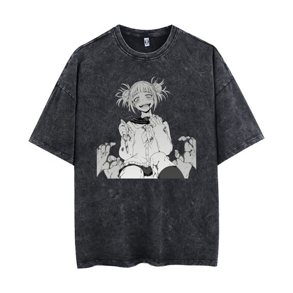 Bakugou Katsuki T-shirt Cross my body / Himiko Toga T-shirt Summer vintage clothes