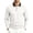 White, variant on Fengqque Men's Long Sleeve Polo Shirt Button Placket Slim Fit Business Casual Solid Color Pullover Top White XL