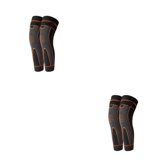 Qarigey 2 uds Protector antideslizante elasticidad Brace compresión pierna manga bicicleta correr señora artritis rodilla soporte deportes Type3 NO3