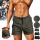 thumbnail image 3 of Gym Shorts Hombre De Moda Short Ejercicio Playa,pants Casual, 3 of 5