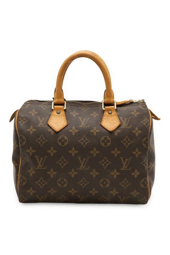 Pre-Owned LOUIS VUITTON Louis Vuitton Monogram Speedy 25 Handbag M41528 (Fair)