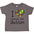 thumbnail image 3 of Inktastic I Heart Someone with Autism Boys or Girls Toddler T-Shirt, 3 of 5