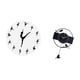 thumbnail image 5 of Reloj de pared de bailarina, reloj de pared silencioso, reloj decorativo de silencio, reloj colgante de pájaro acrílico, diseño único, adecuado para s, 5 of 8