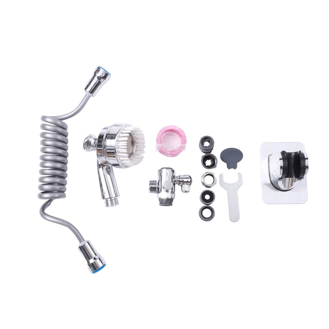 WHEANG Multifunction Universal Water Taps Universal 1080 Swivel Robotic Arm Swivel Extension Faucet Multifunctional Faucet Swivel Faucet Extender for Kitchen and Bathroom One Size Silver