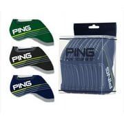 PING 2024 Golf Iron Head Cover Set 9pcs Neoprene - Black