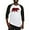 Black/White, variant on CafePress - Buffalo Plaid Bear Baseball Tee - Cotton Baseball Jersey, 3/4 Raglan Sleeve Shirt