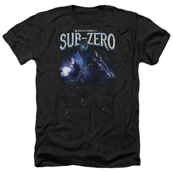 Mortal Kombat - Sub-Zero - Heather Short Sleeve Shirt - X-Large