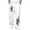 White, variant on Y2K Sweatpants Emo Graphic Baggy Sweatpants Men Women Flower Slash Pop Streetwear for Skater Wide Leg Pants