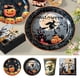 thumbnail image 1 of Bandeja para vasos de papel Fiudx Halloween 20 piezas, 1 of 7
