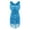Sky Blue, variant on TiaoBug Women's Latin Dance Dress Sequin Salsa Ballroom Costume M-XXL